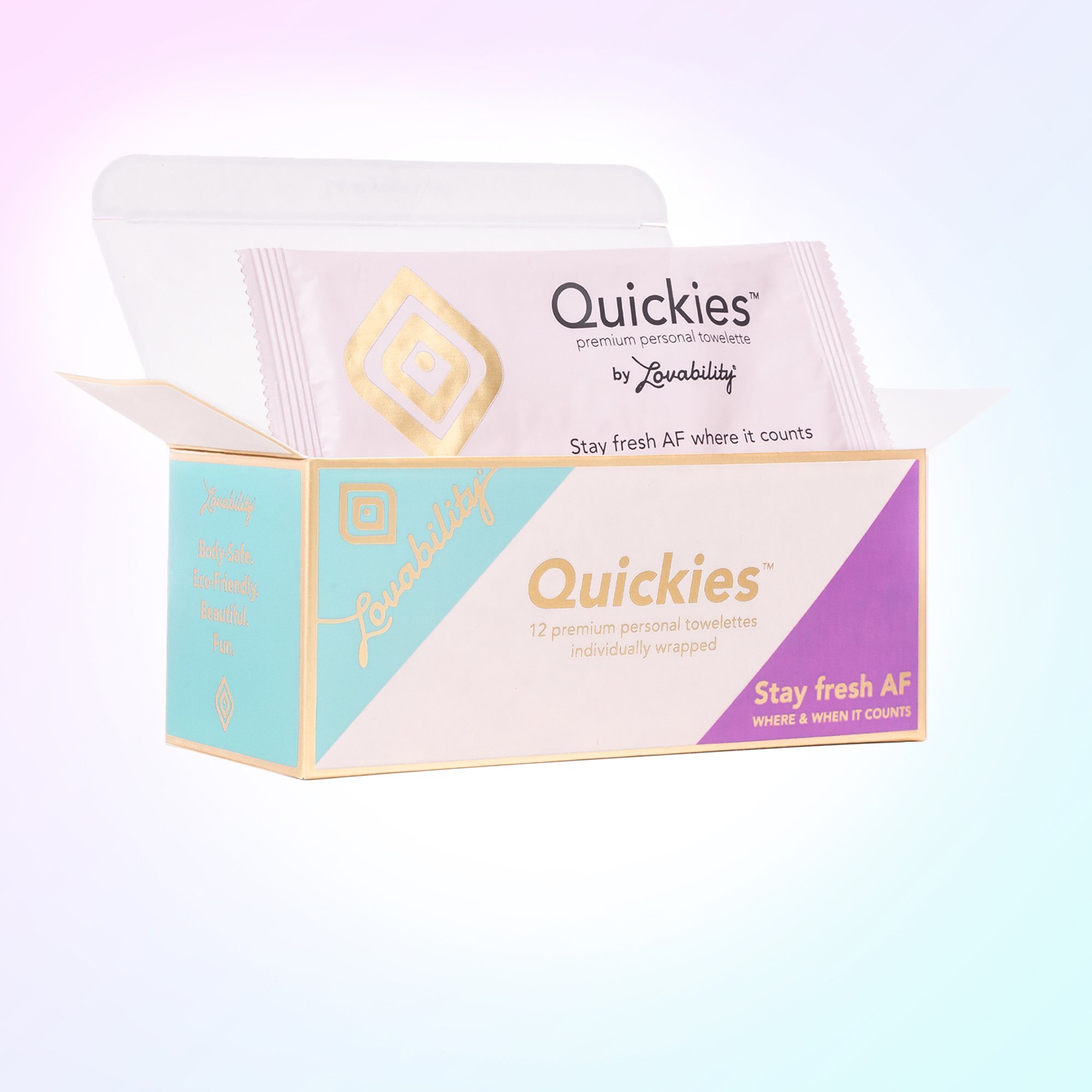 Quickies Towelettes by Lovability (online store)