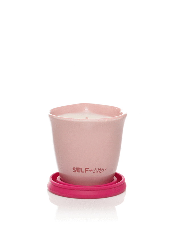 SELF + JIMMYJANE Massage Oil Candle Tahitian Moss (online store)