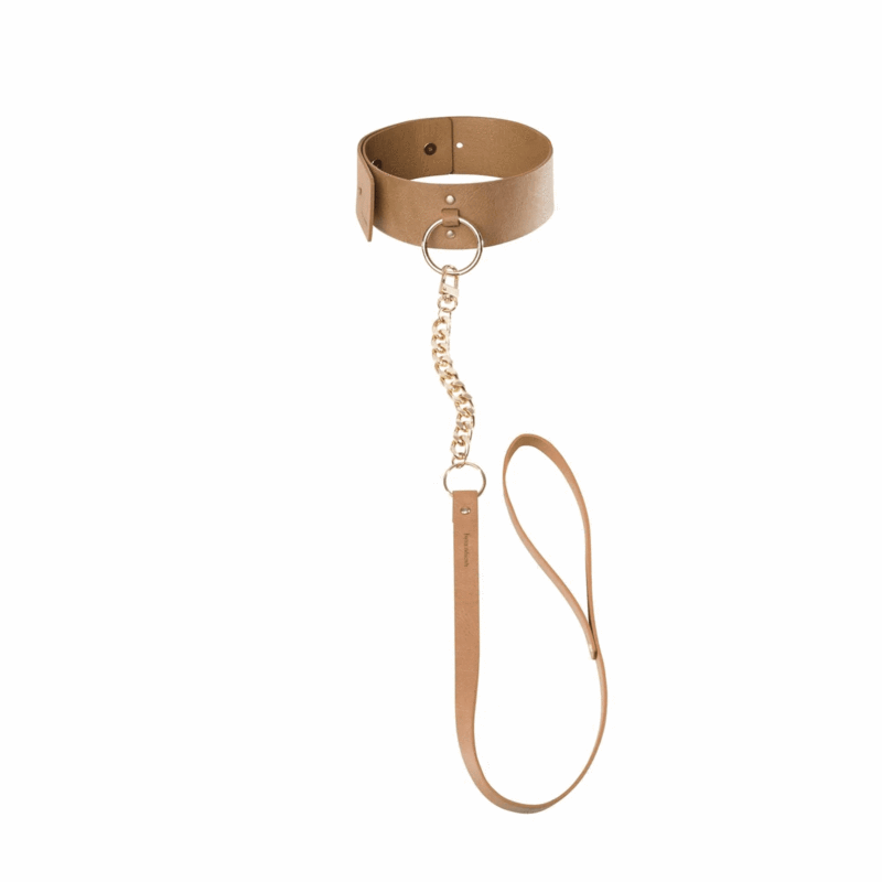 MAZE Wide Choker and Leash by Bijoux Indiscrets (online store)