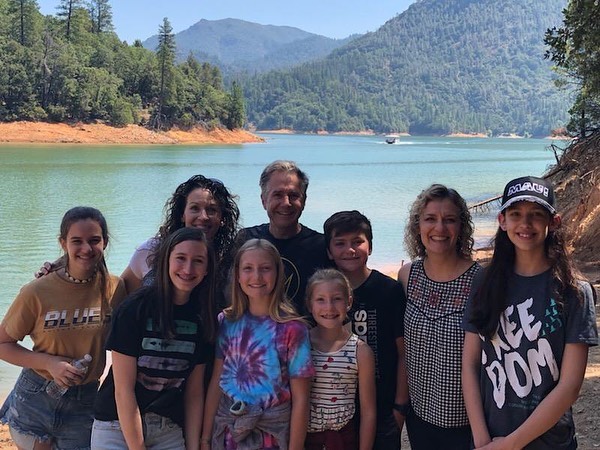 What a surprise! We just &ldquo;happened&rdquo; to be in the same part of the country so we adventured the day away! Best. Day. #lovethisfamily #foreverfriends #whatablessing #lakeshasta #coincidence #notreally #missingjay