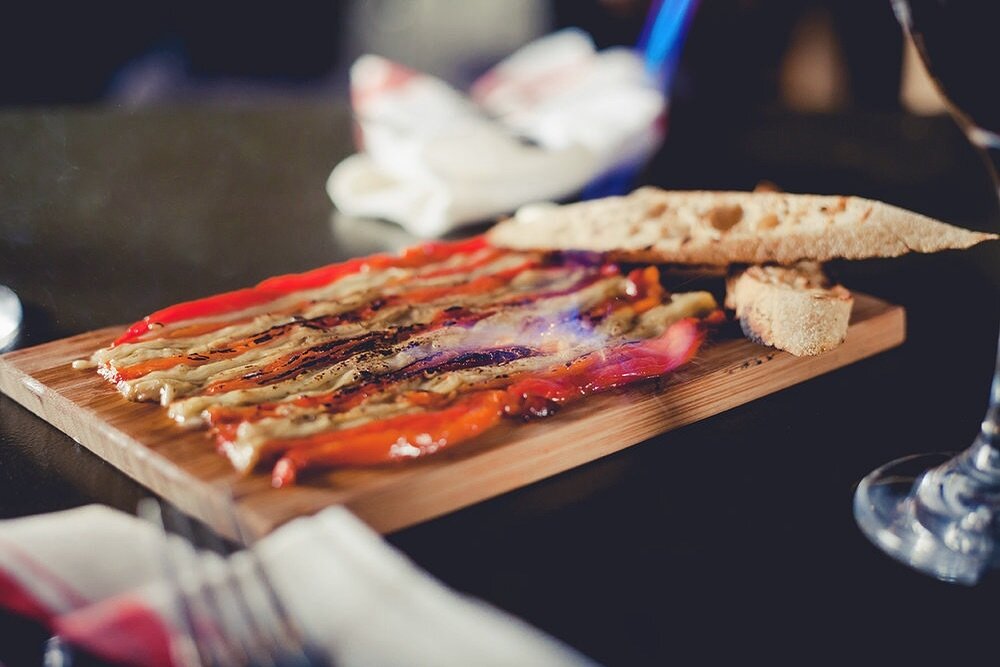 Escalivada - Slow Roasted Aubergines / Red Peppers / Garlic / Xtra Virgin Olive Oil and Sourdough bread - Bliss 
#escalivada #comfortfood #blackrockmarket #catalanfood