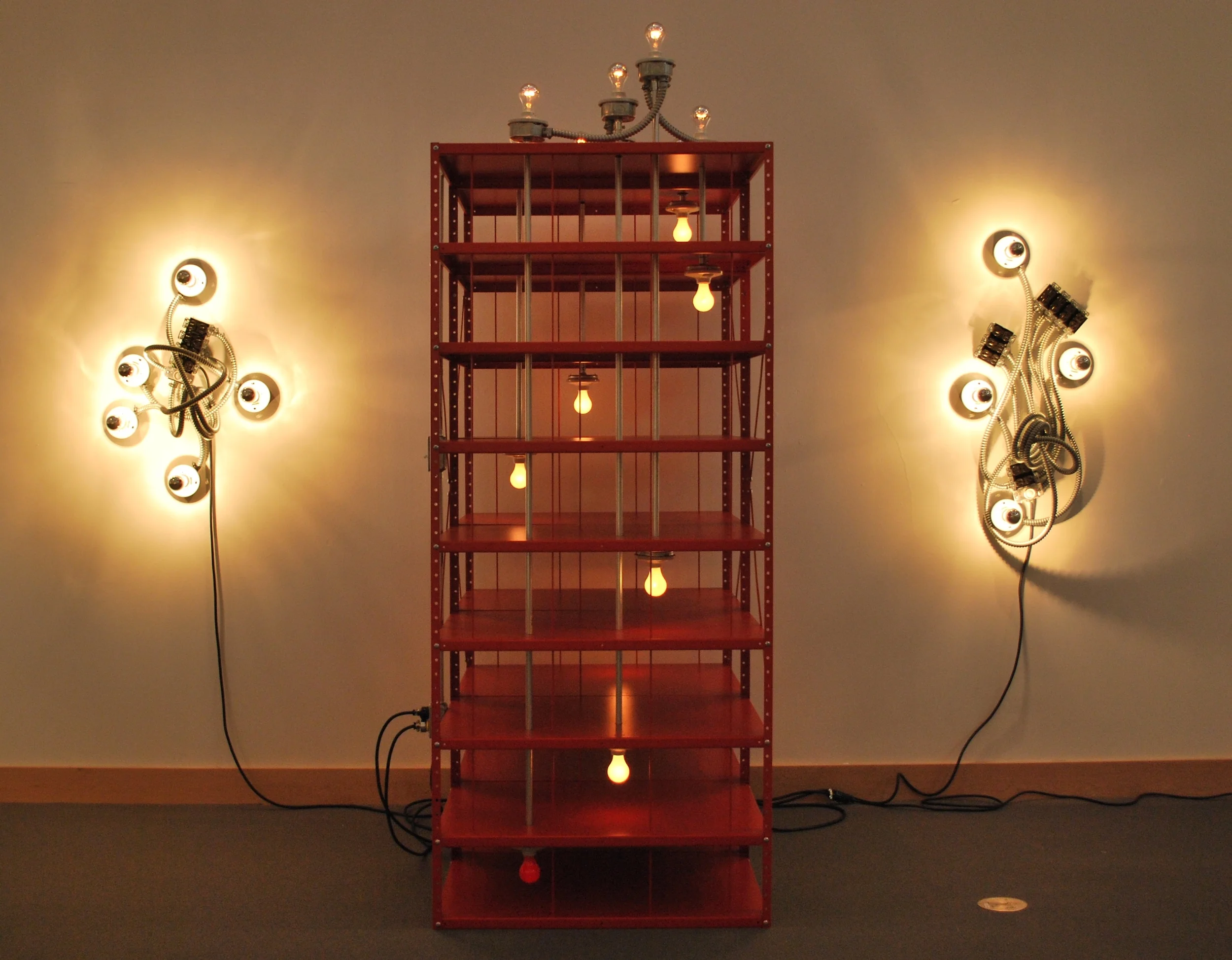 Spitfire (left), Somewhere, Somewhat (center), Fruit for Thought (right)