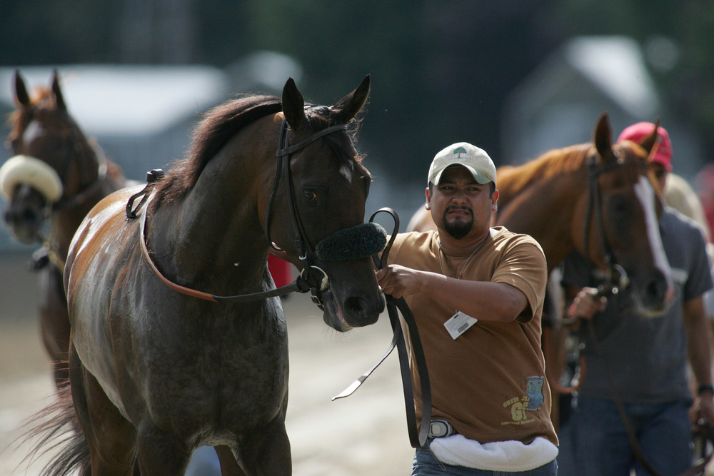 Saratoga Race Course People | Reid Burchell Photography