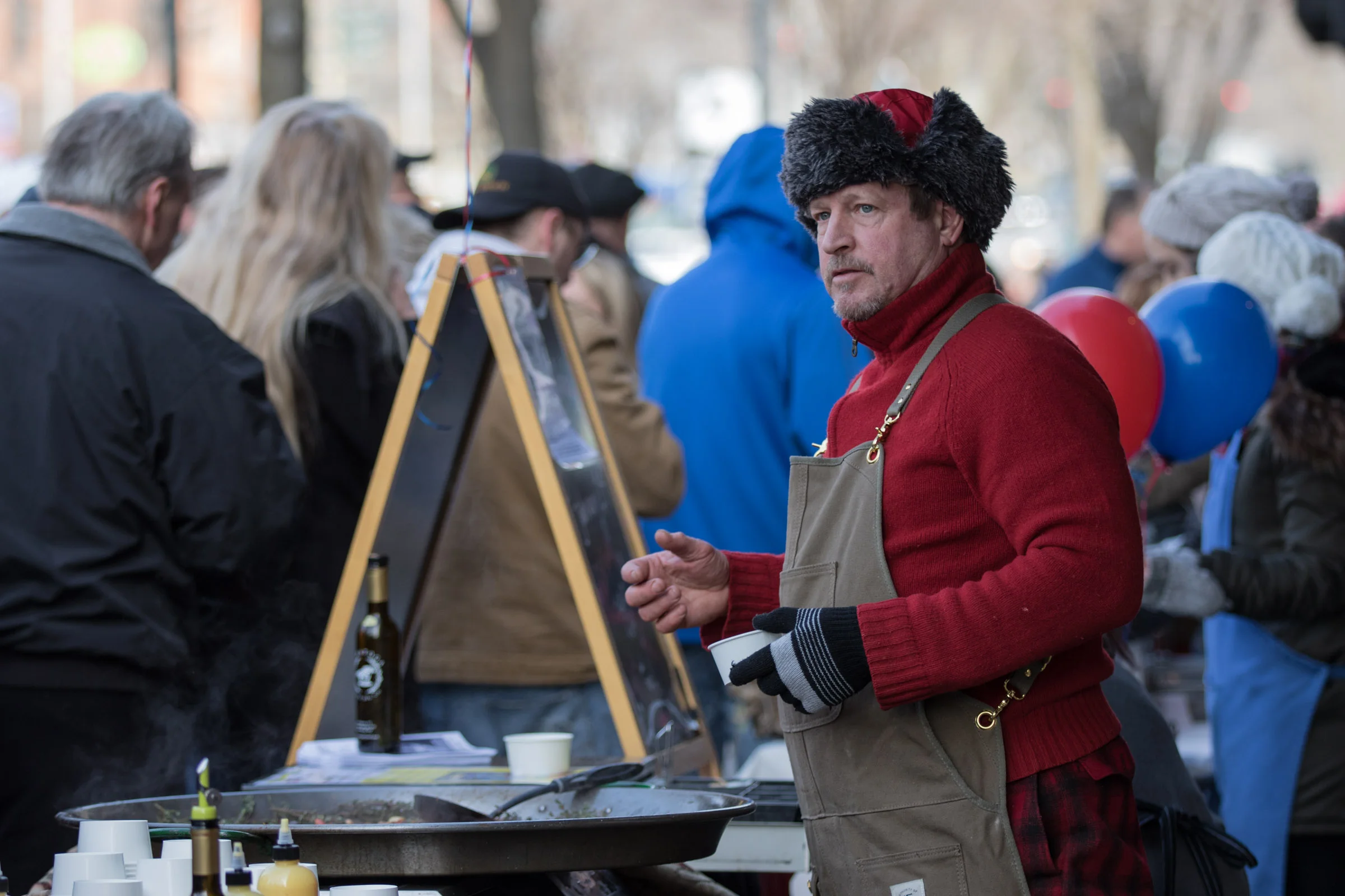Vendor at Saratoga Chowderfest