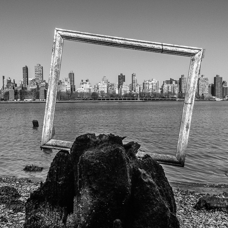 April 14, 2016. The Beach at Hallets Cove, Astoria, NYC.