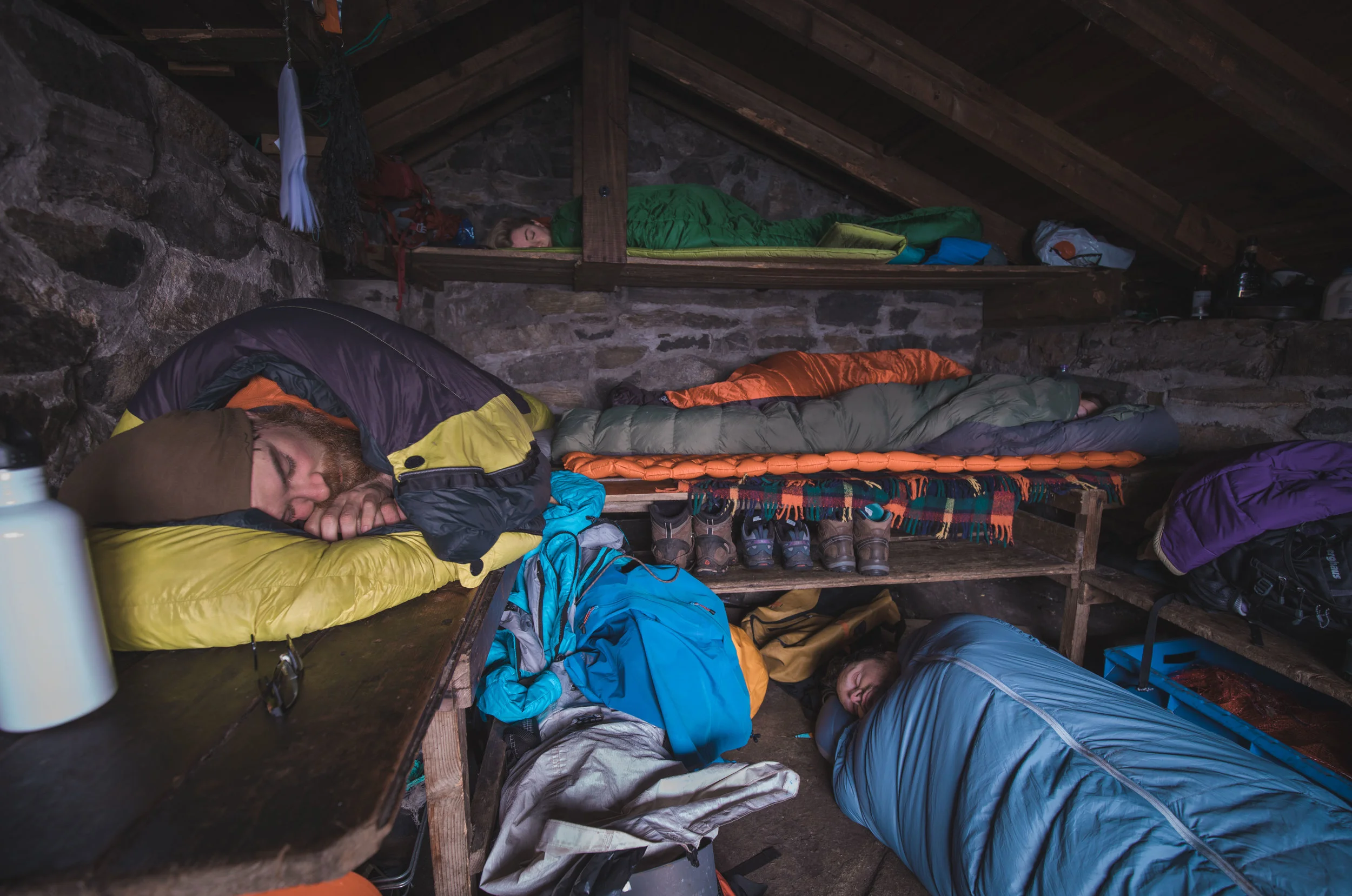 “The morning light enters, but nobody is wanting rise. Too comfy. Too cosy. Another day of adventure awaits, but it can wait a few more minutes - Private cabin in Scotland”