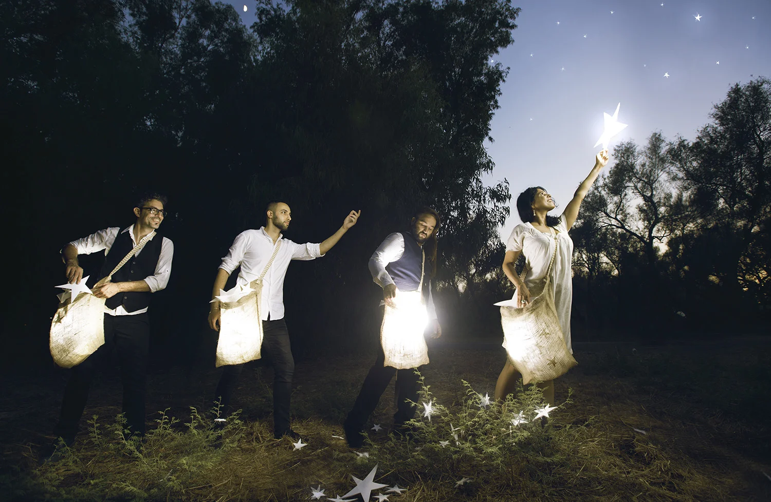 Yama - "Basket full of stars" album cover