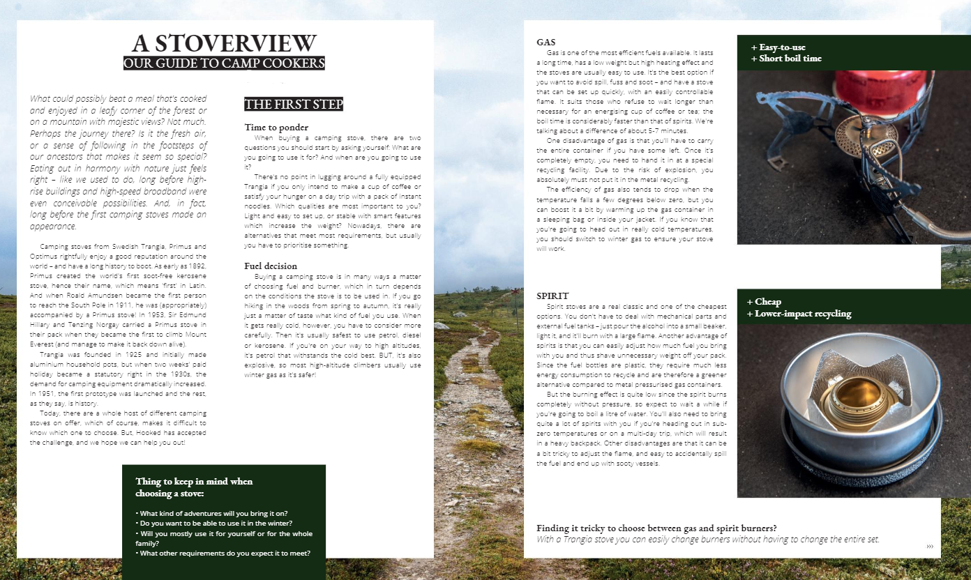 A guide to camp stoves