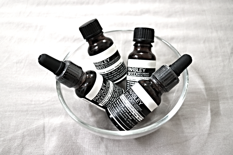  Parsley Seed Antioxidant Facial Treatment // Parsley Seed Antioxidant Serum // Parsley Seed Antioxidant Facial Toner // Parsley Seed Antioxidant Eye Serum