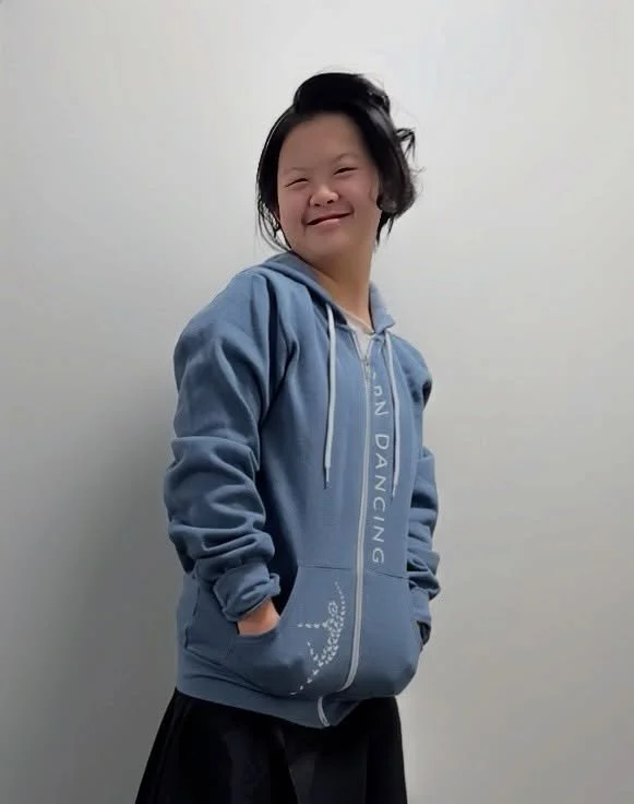 Dancer MeiMei is feeling our Born Dancing hoodie this Friday and tapping into her inner model. 😎