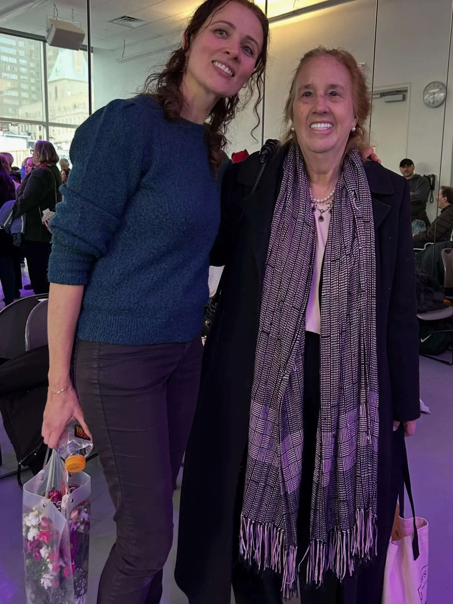 A big THANK YOU to Council Member Gale Brewer for visiting our post-show reception and supporting dance and artists with disabilities!