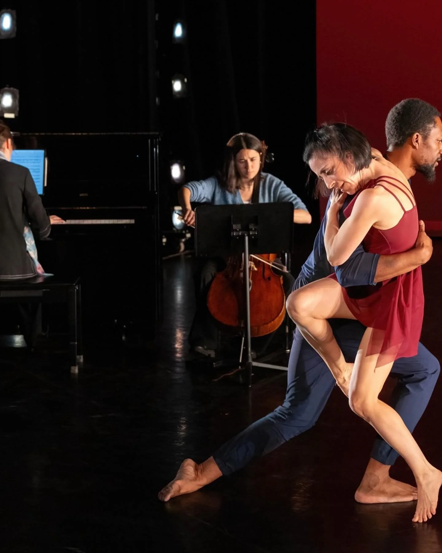 Photos from last night. One more show this afternoon at 2 PM. Come and see us! https://www.eventbrite.com/e/born-dancing-performances-dec-2025-tickets-1947465354299?aff=oddtdtcreator  Photos: Robin Michals