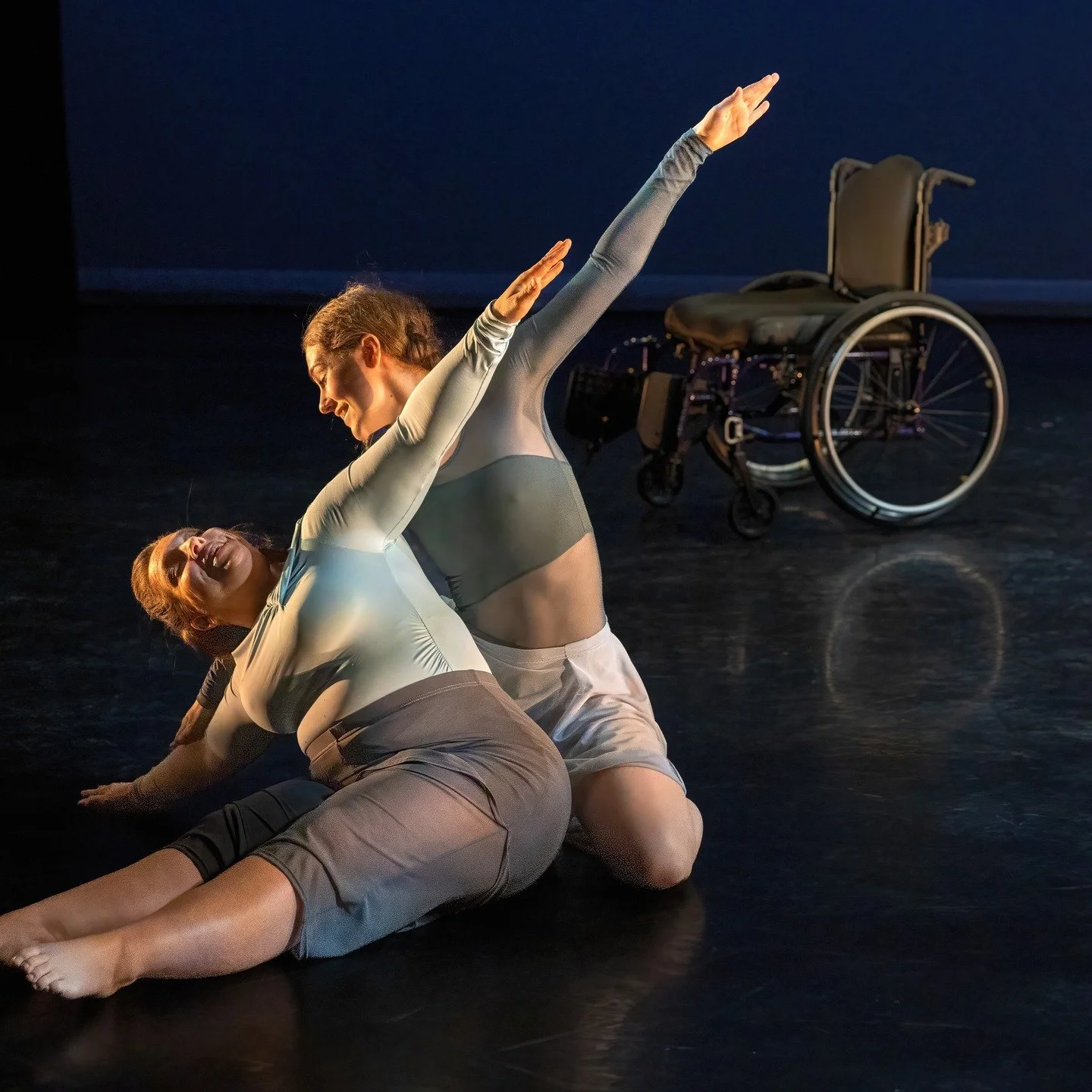 Happy Friday! (Abby McBroom and Jamie Petrone in 'Duet: Meeting', Dec. 2026, photo: Robin Michals),