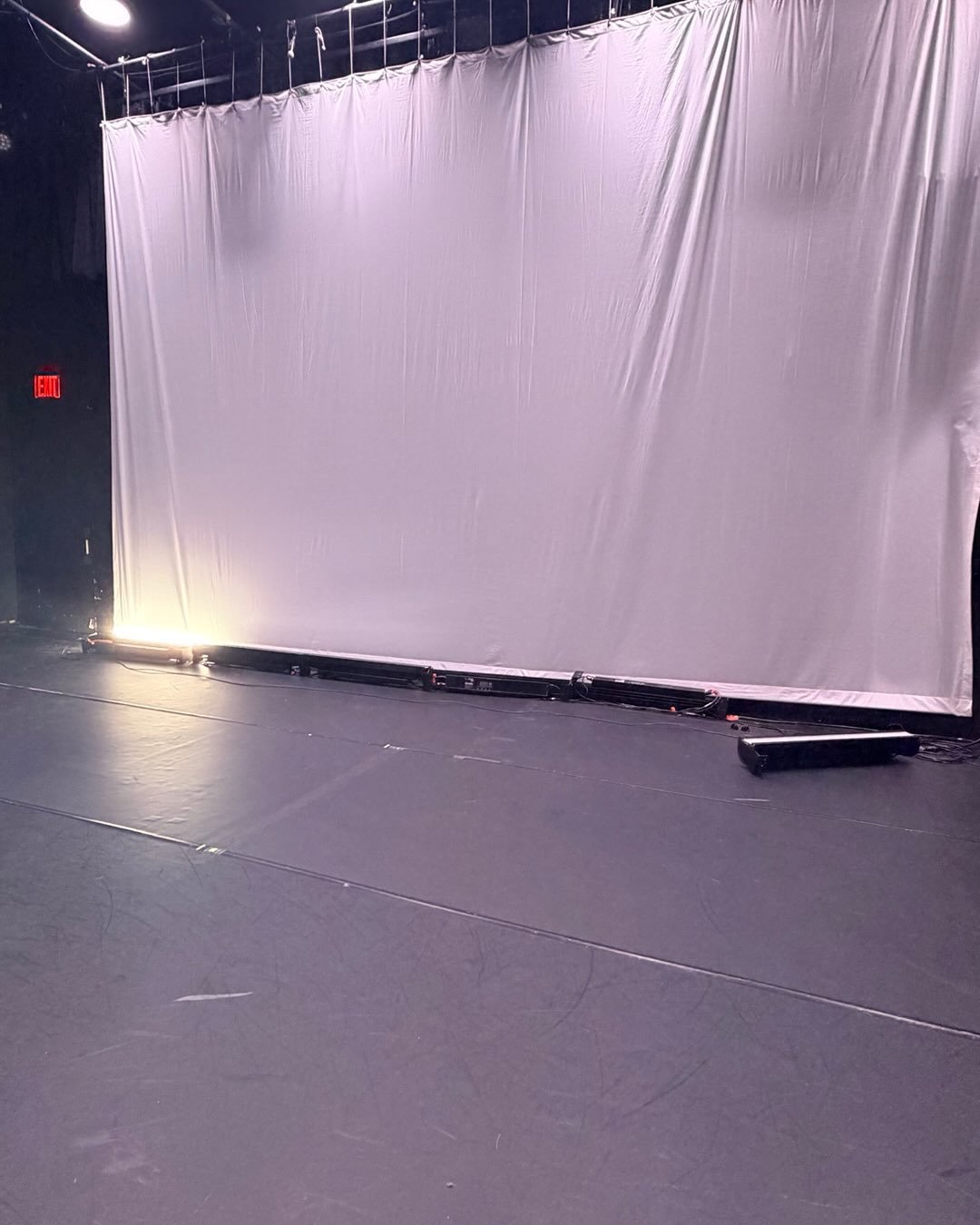 This is not what we want happening in tech right now. Dealing with a mystery lighting issue. Click your heels for us. We open tomorrow&hellip;.. 😭😭😭