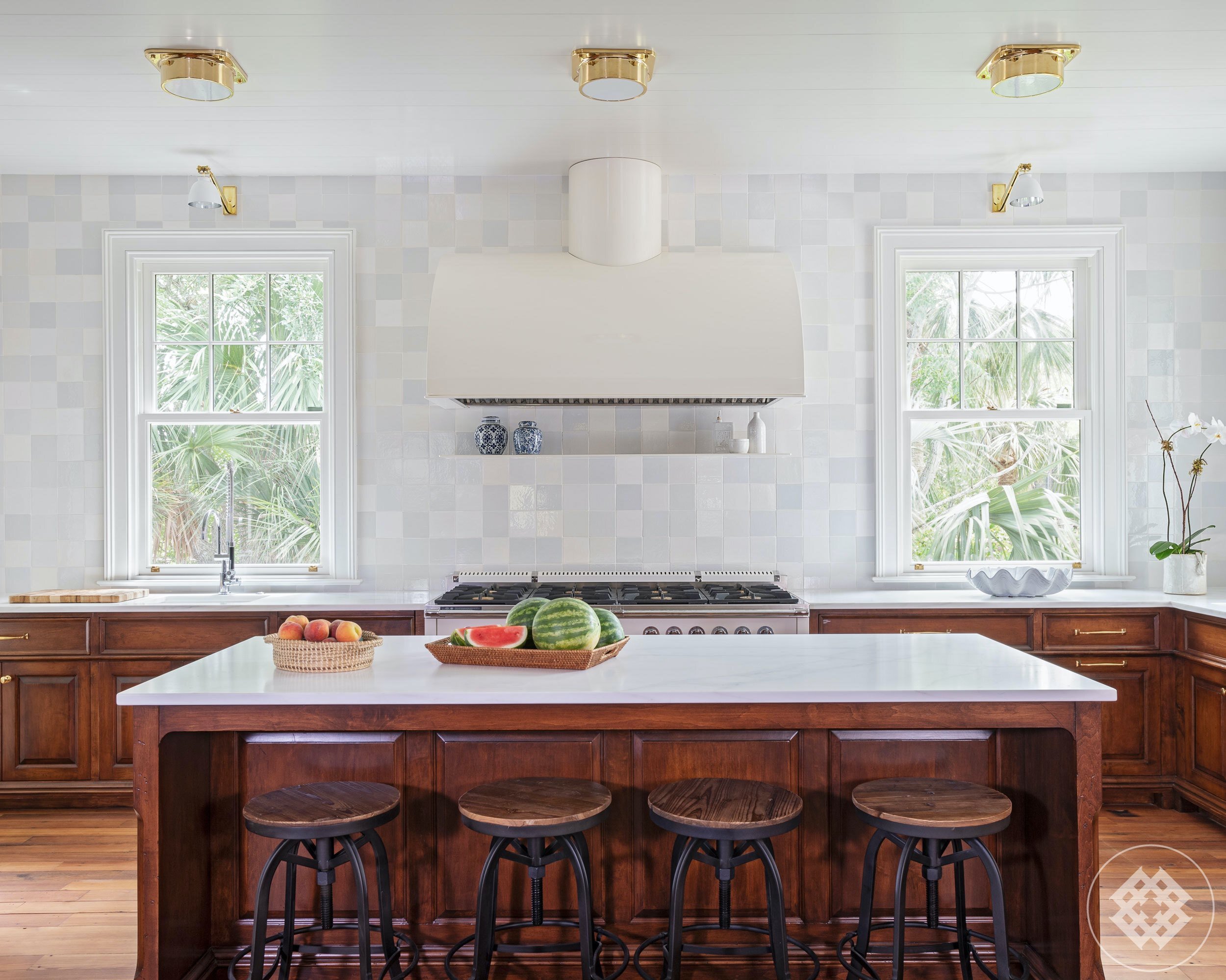 bcb-kitchen-white-namib-marble-countertops-delft-mosiac-tile-backsplash-vintage-barstools.jpg