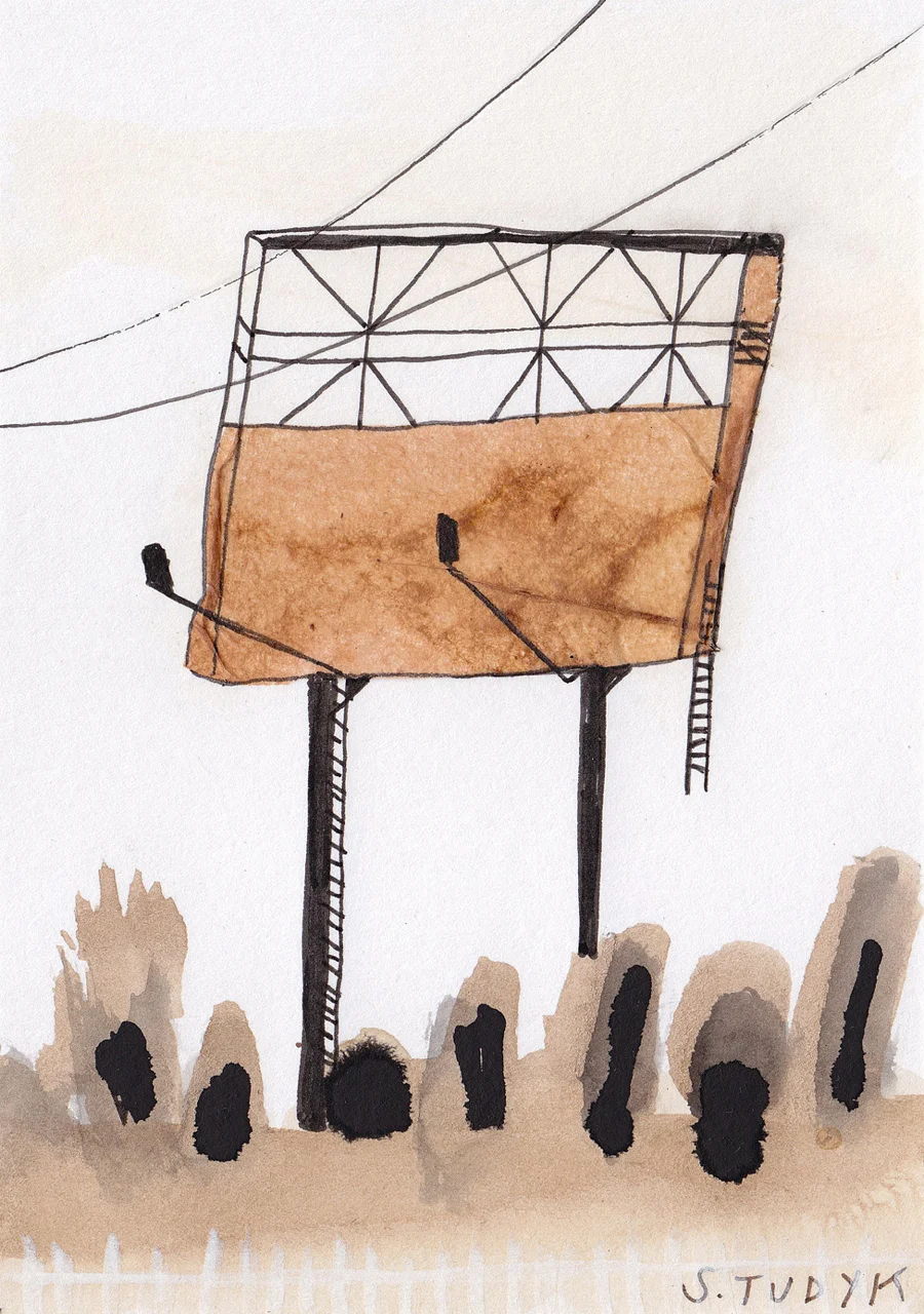 Small Billboard Drawing 11 - 2015