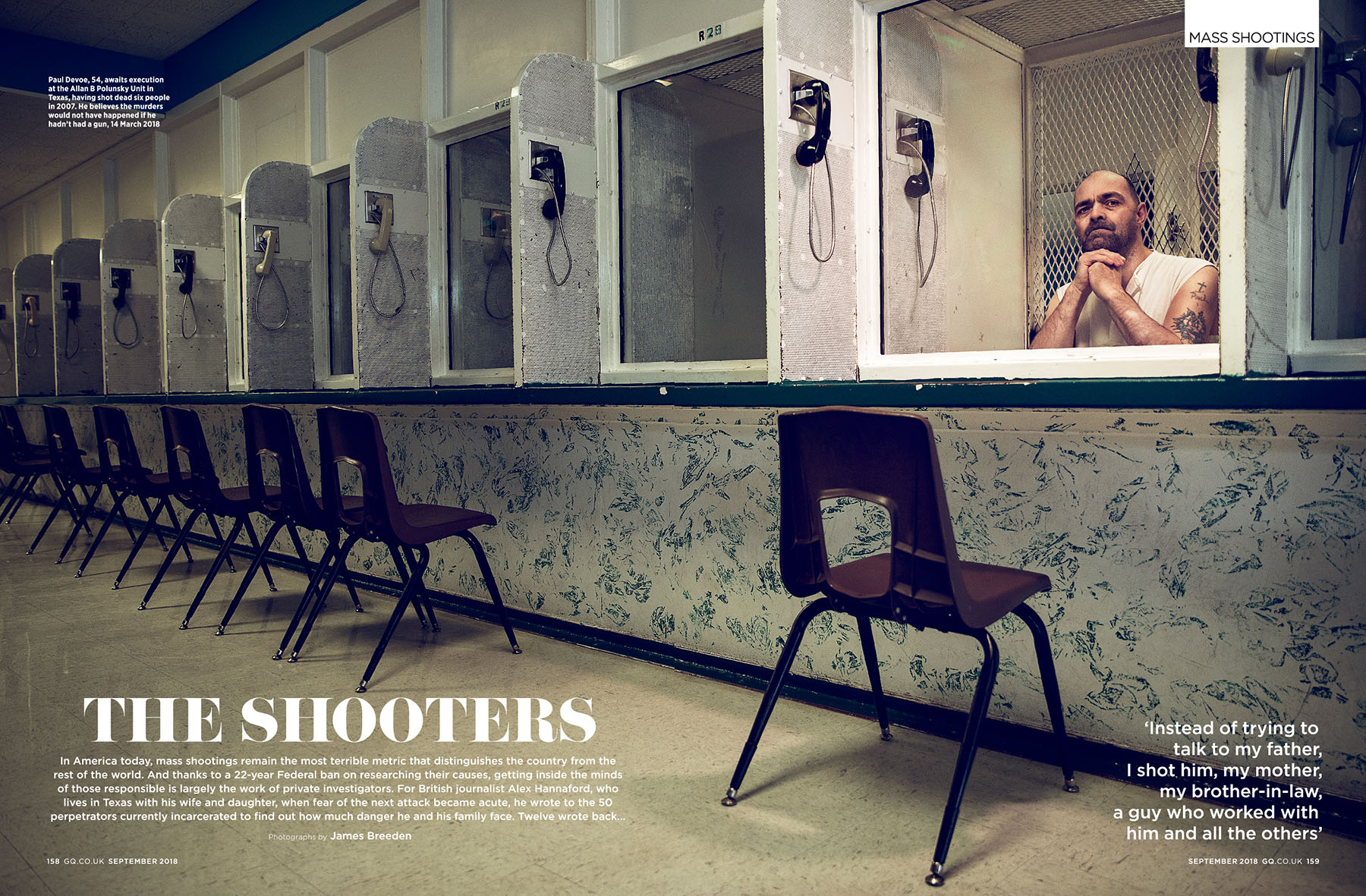 The Shooters in GQ September 2018