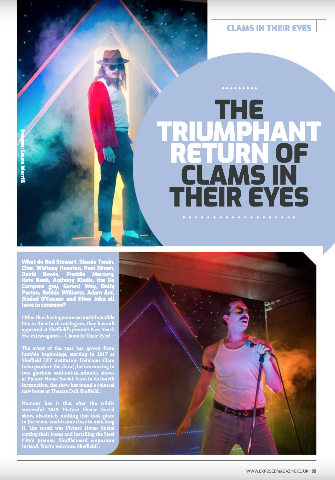  Clams In Their Eyes Article - Exposed Magazine - October 2021 (Page 1) 