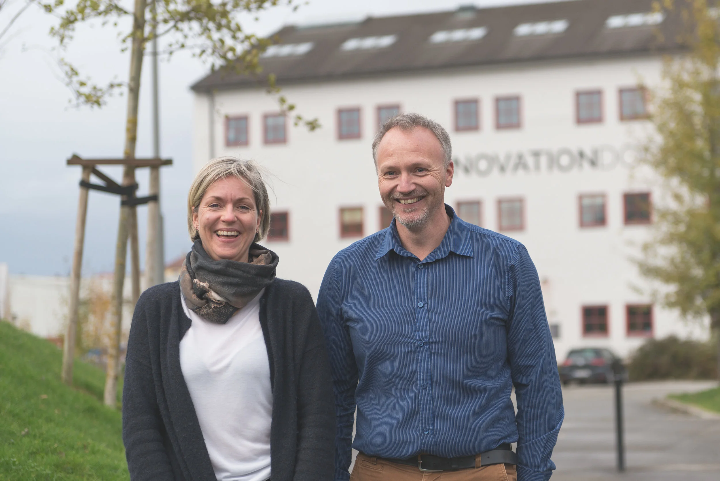 Maria Aasbø og Jan Erik Jacobsen. Foto: Alexander Chesham / Studio Stavanger