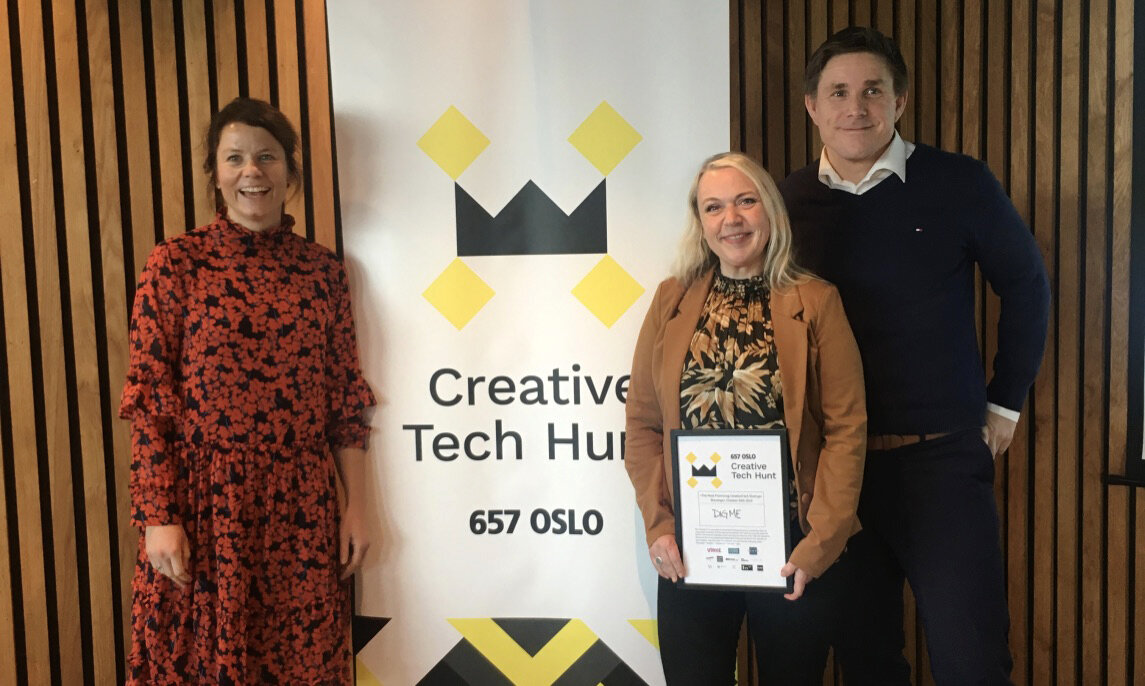 vinner av Creative Tech Hunt Stavanger 2019: DIGme