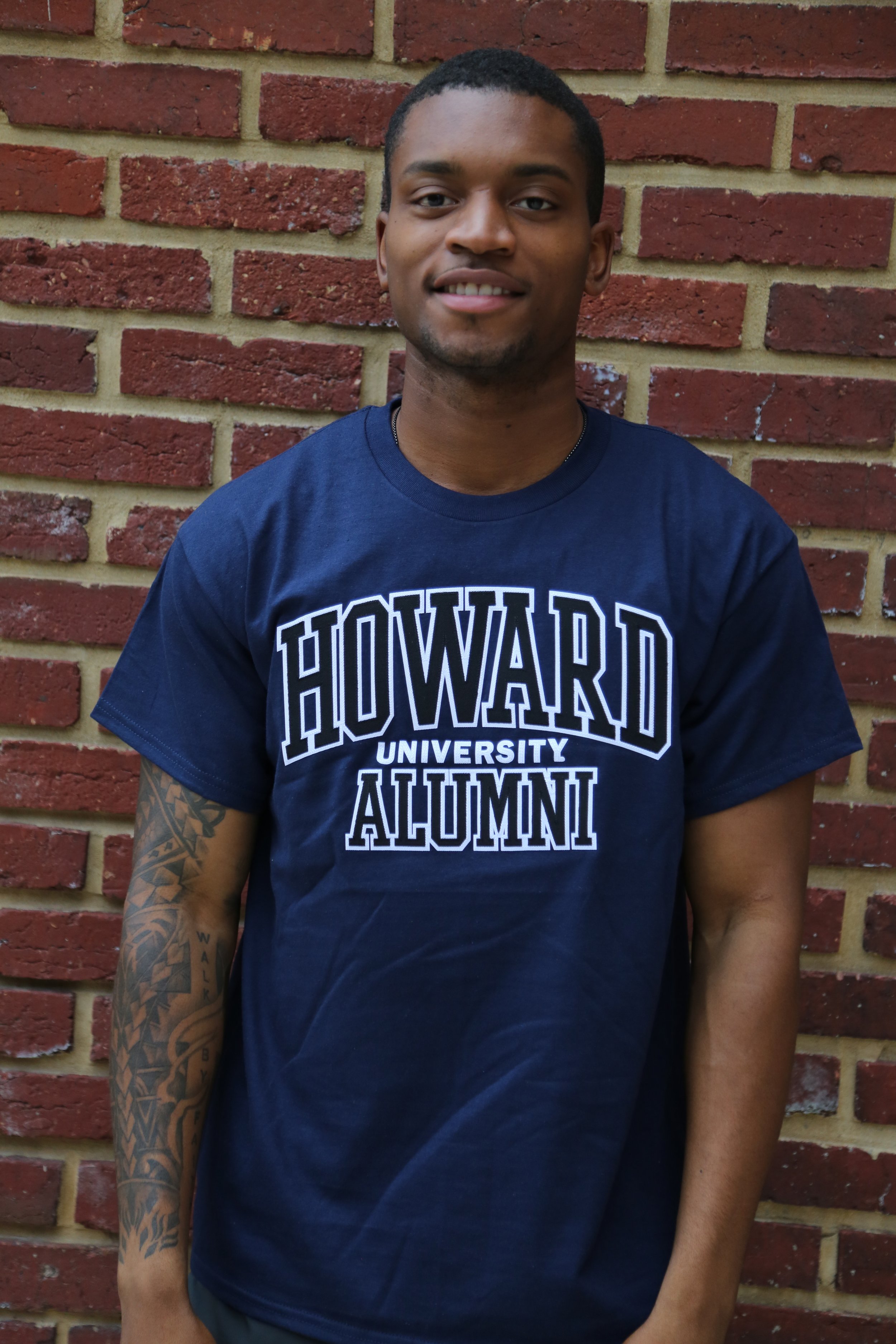 Black on Navy Stitched Shirt