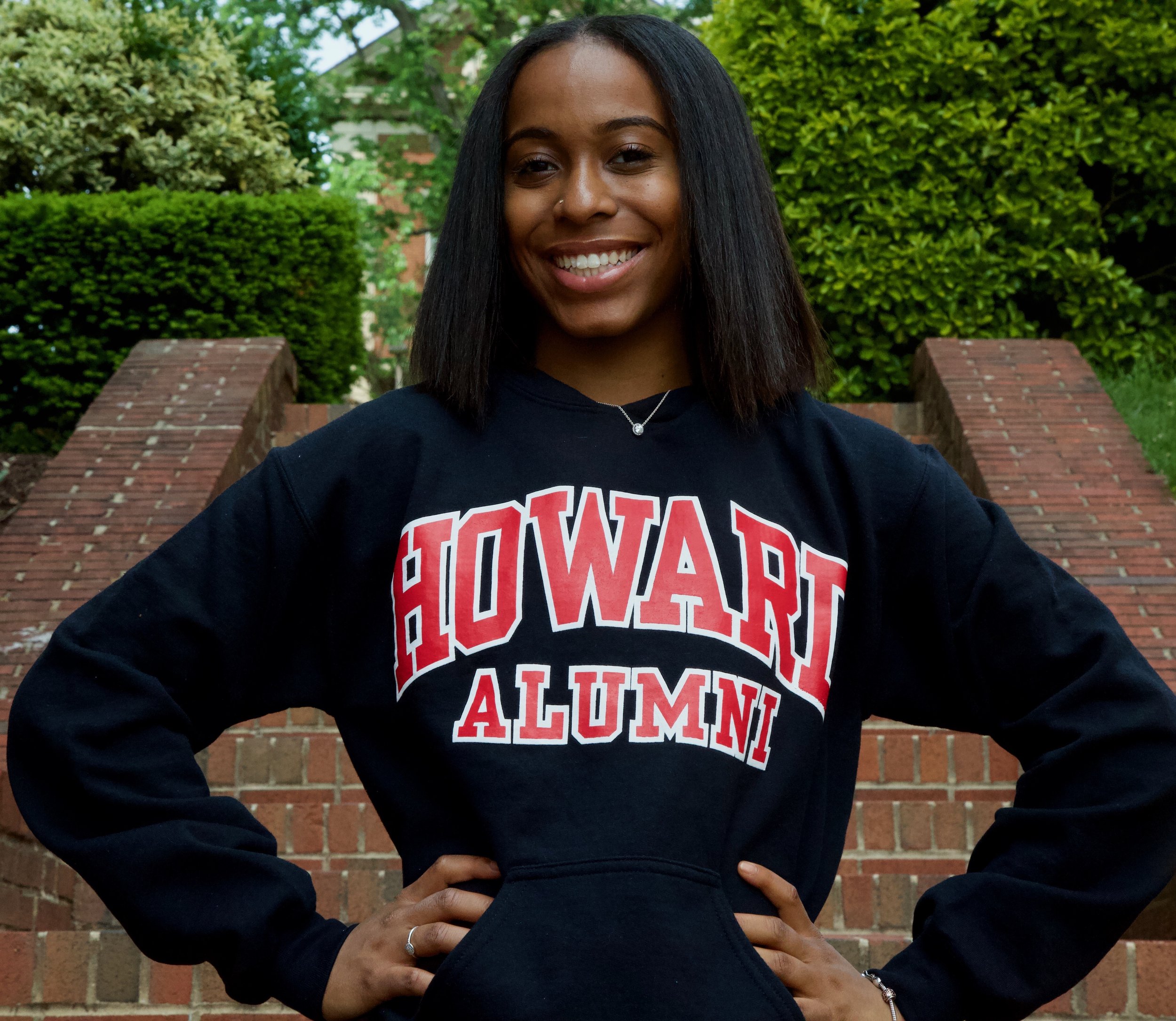 Black Alumni Hoody