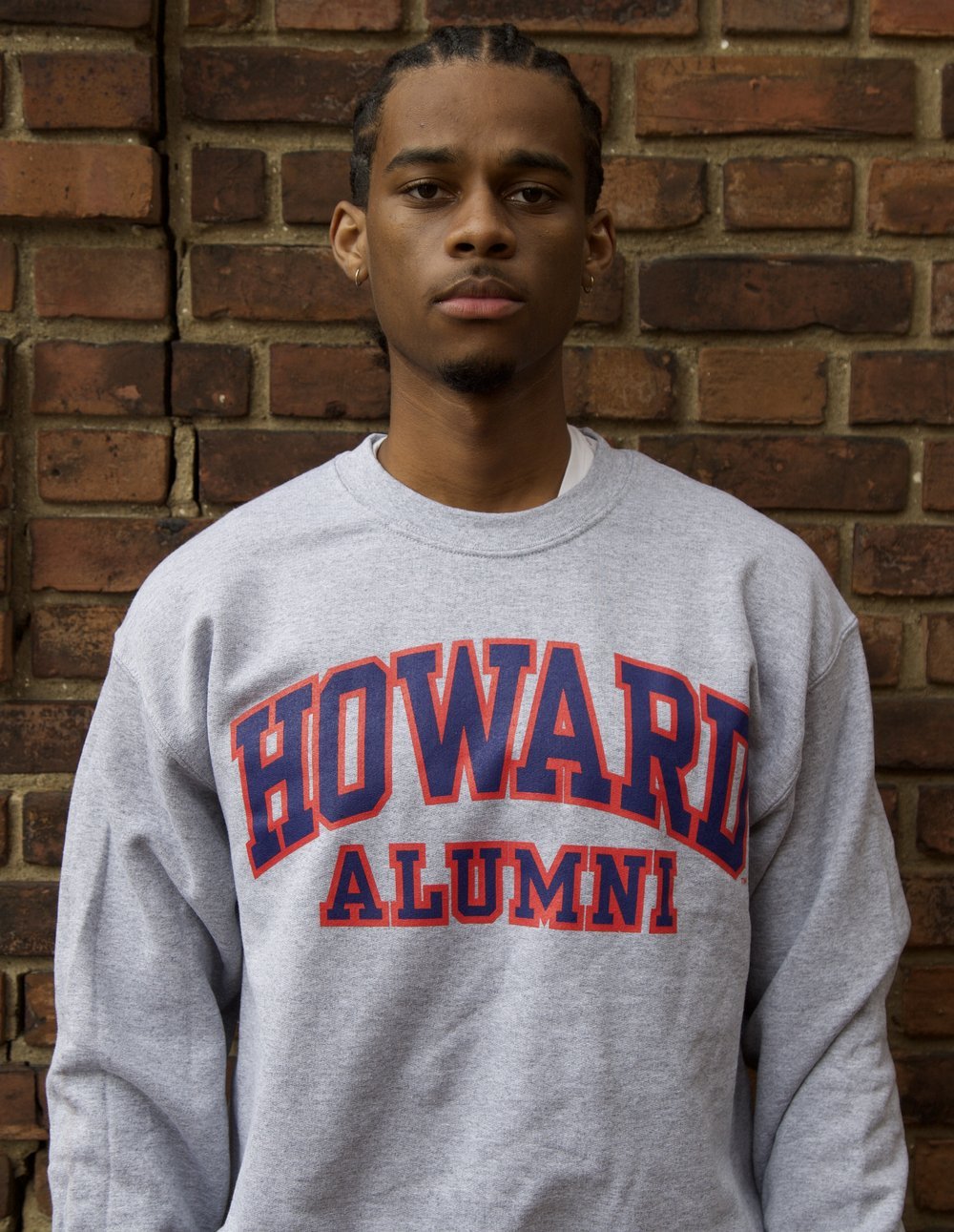Gray Alumni Crewneck