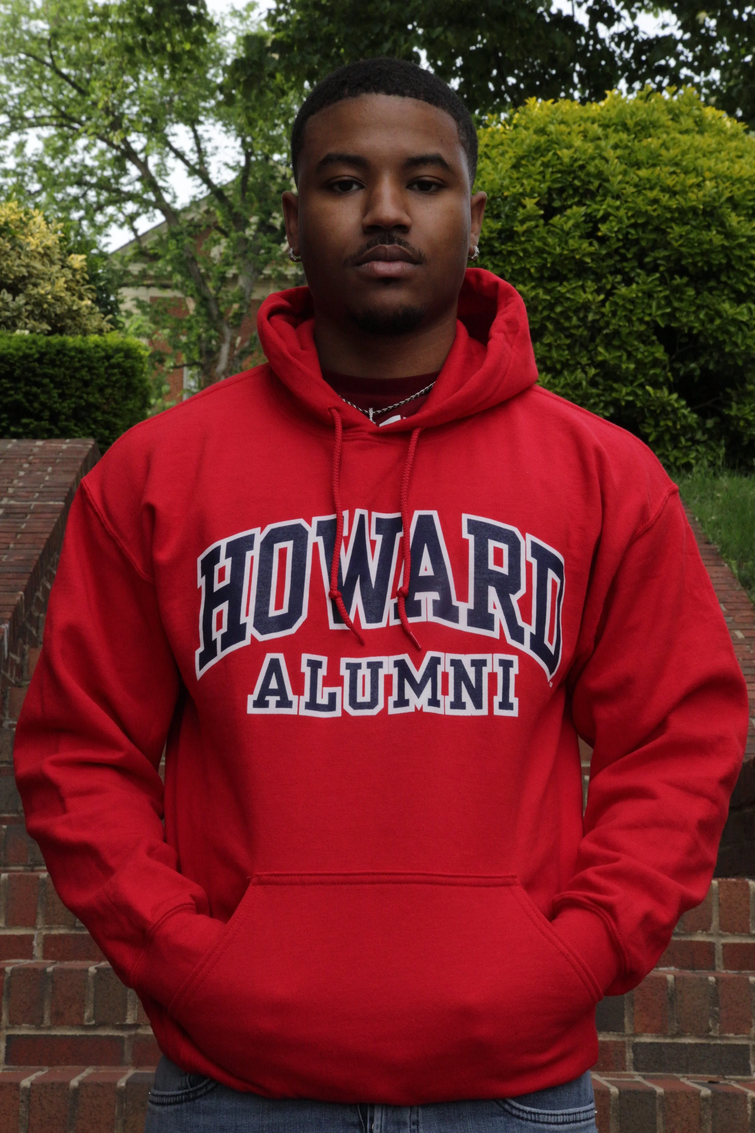 Limited. RED Howard Alumni HOODY