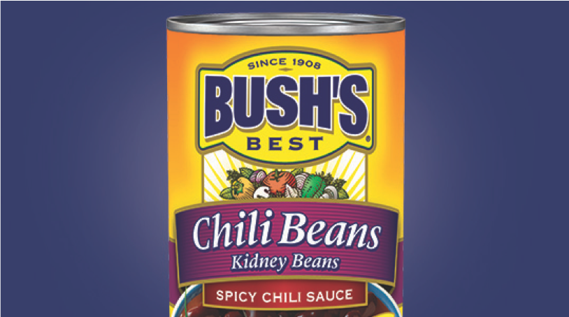BUSH’S® KIDNEY BEANS IN A SPICY CHILI SAUCE