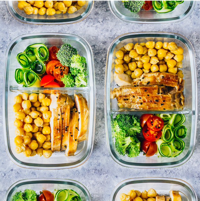 Put some pep in your prep with chickpeas ✨#MealPrep