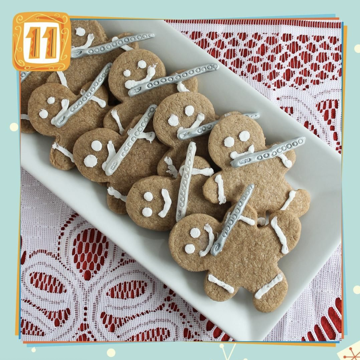 @countrychiccottage shared her take on pipers piping for the #ChristmasPriceIndex. Traditional pipers cost $2,804.40 this year, but you can make #DIY Piper Gingerbread Cookies in your own kitchen.