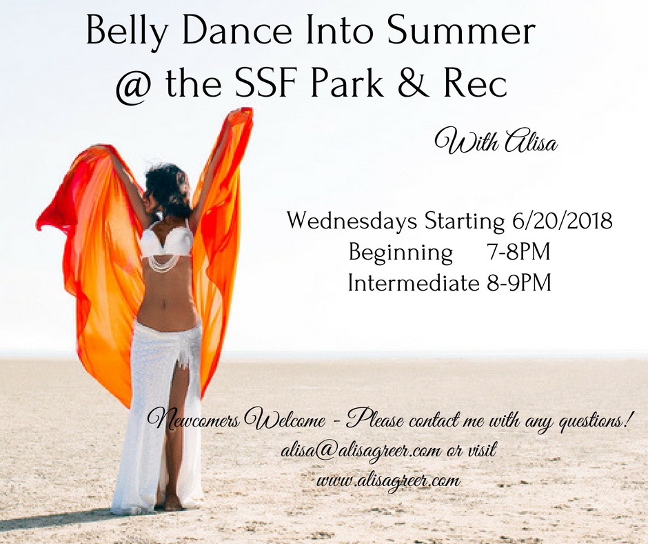 Belly Dance Classes in South San Francisco!