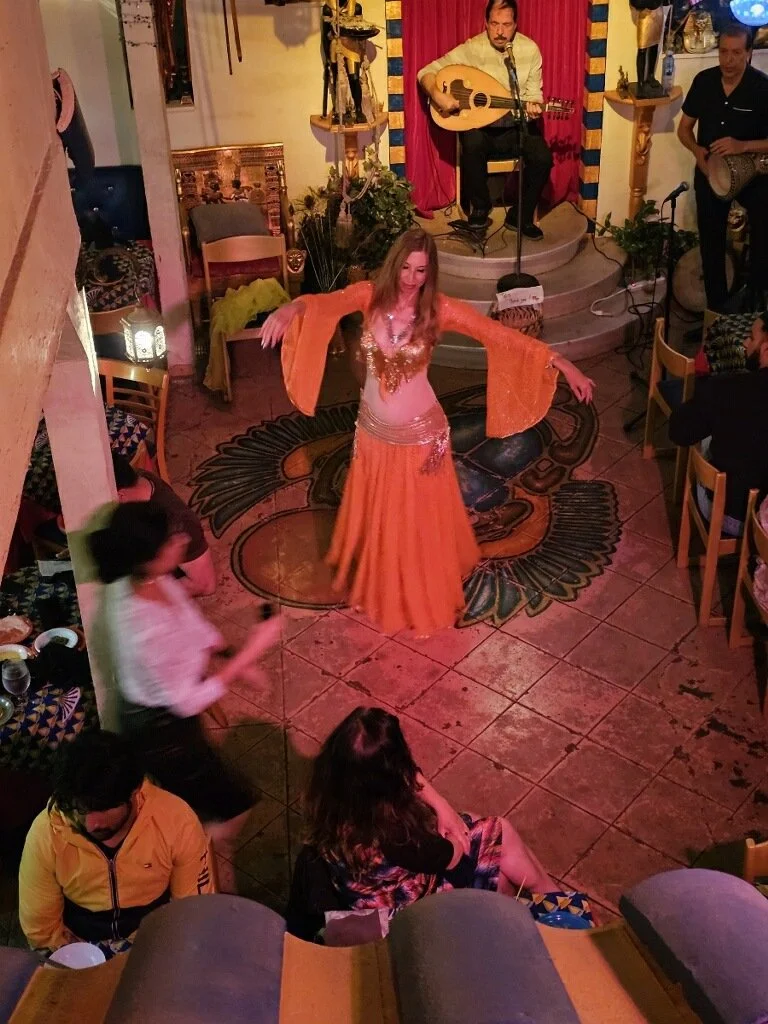 Performance at Al Masri Egyptian Restaurant
