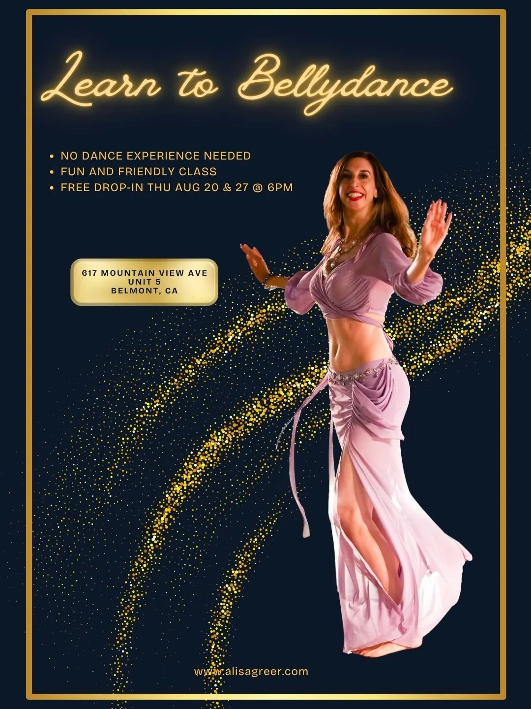Fall 2026 Belly Dance Classes