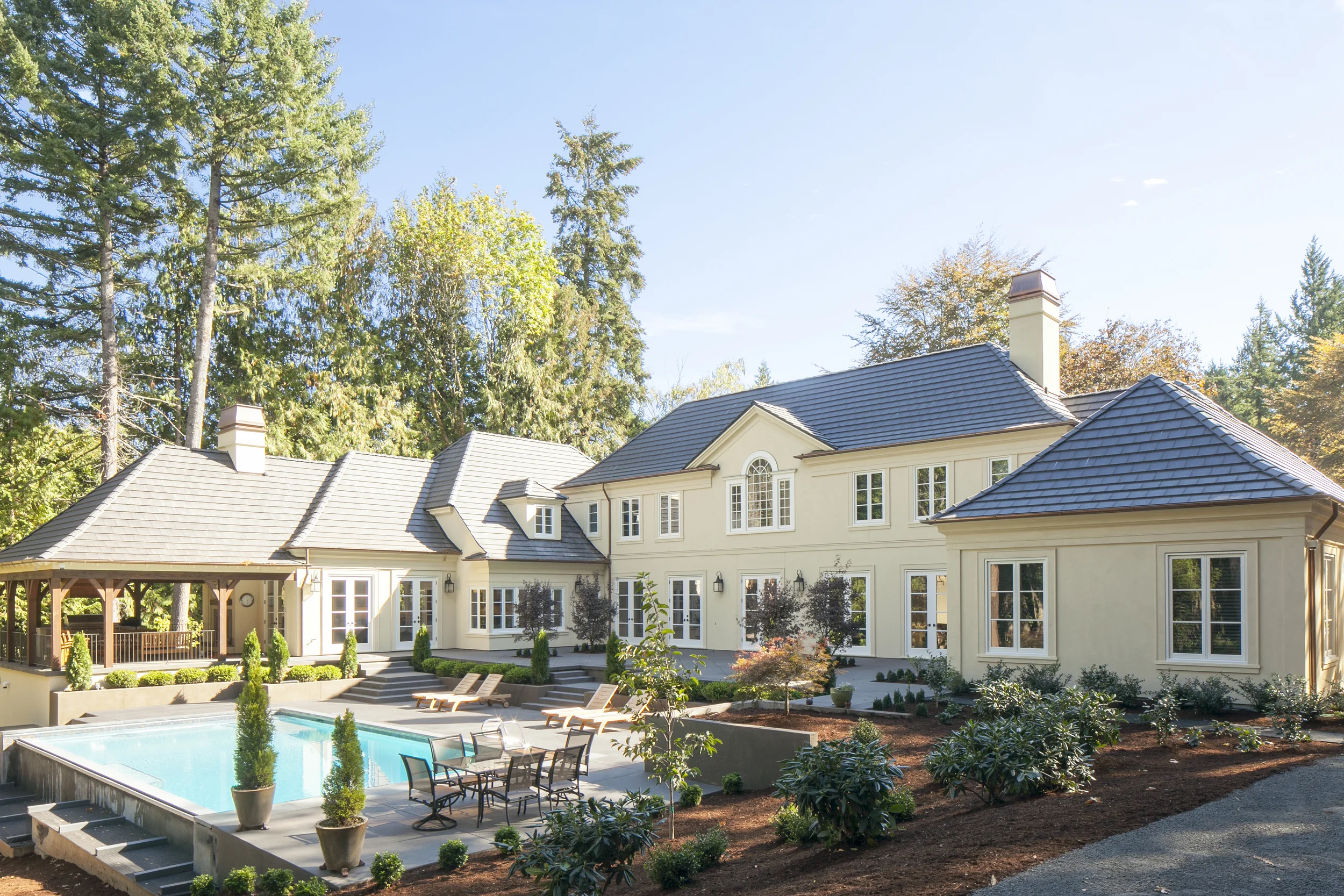 Portland Custom Home Pool