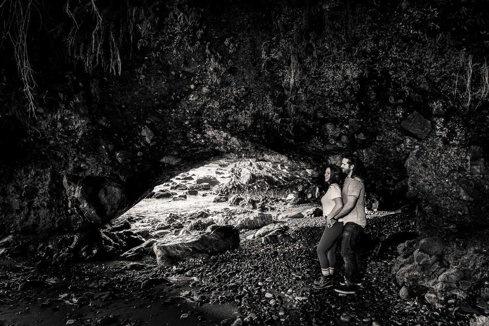 Mystic Beach grotto 