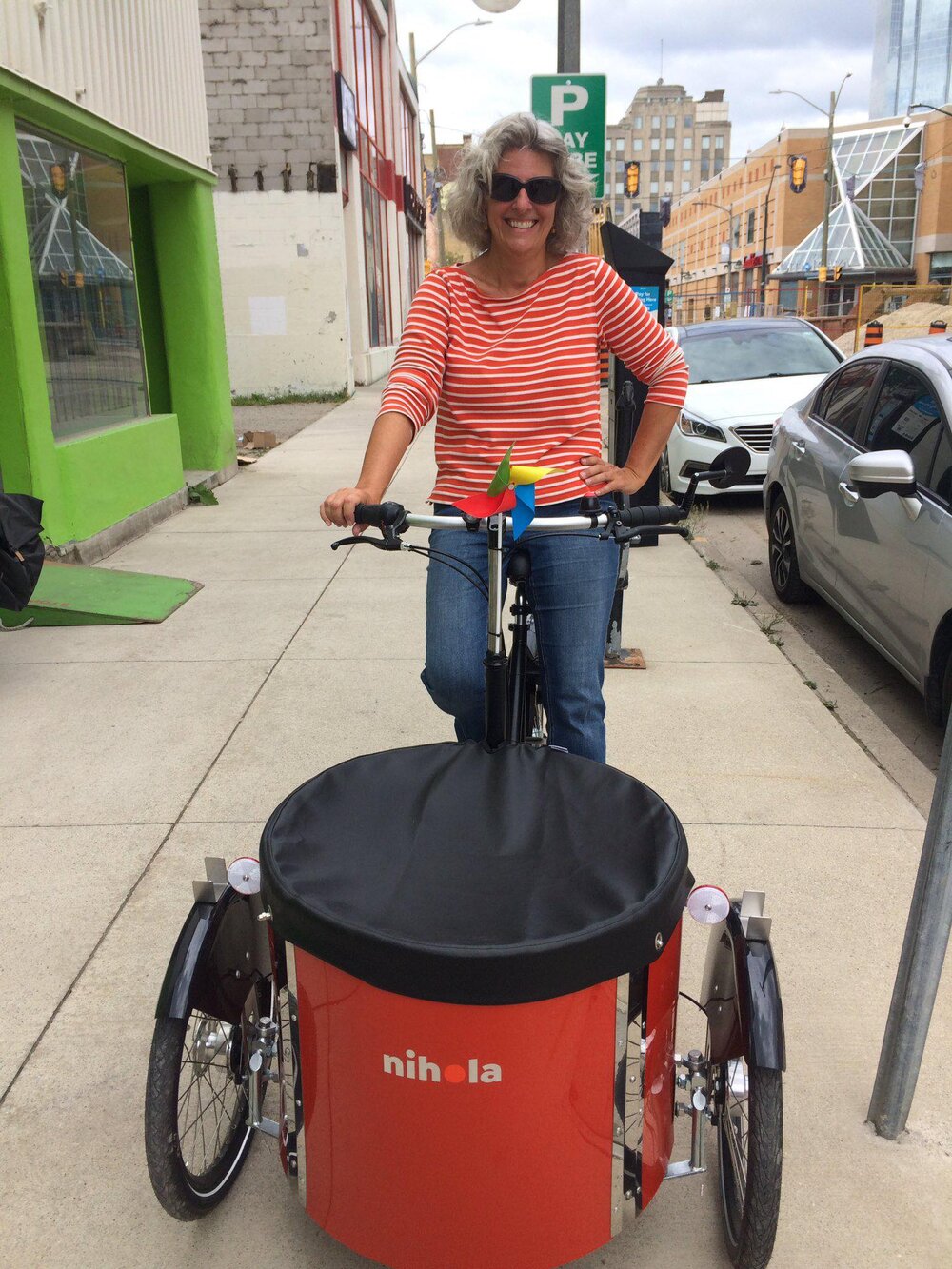 Sandra Miller, Nihola Cargo Bike