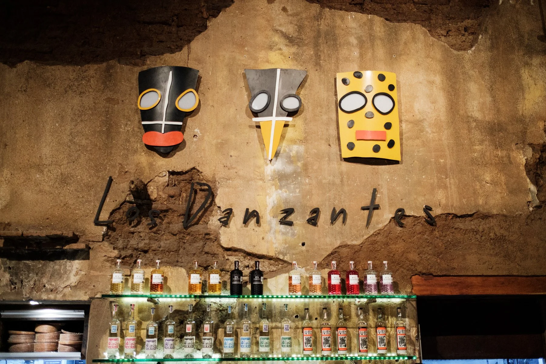 The architecture of Los Danzantes restaurant, a premier wedding reception venue in Oaxaca.