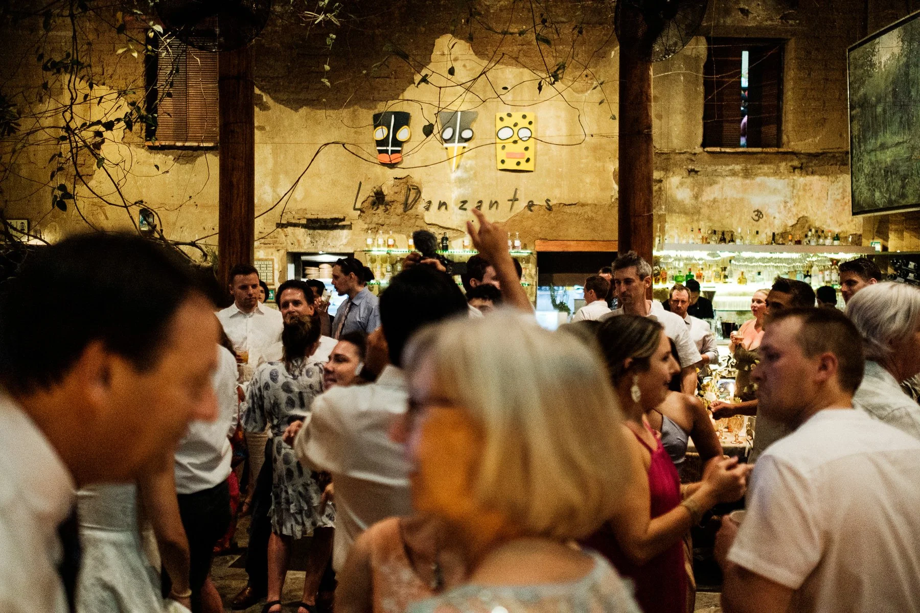 Wedding reception at Los Danzantes Oaxaca, documented by Lucca Lazzarini.
