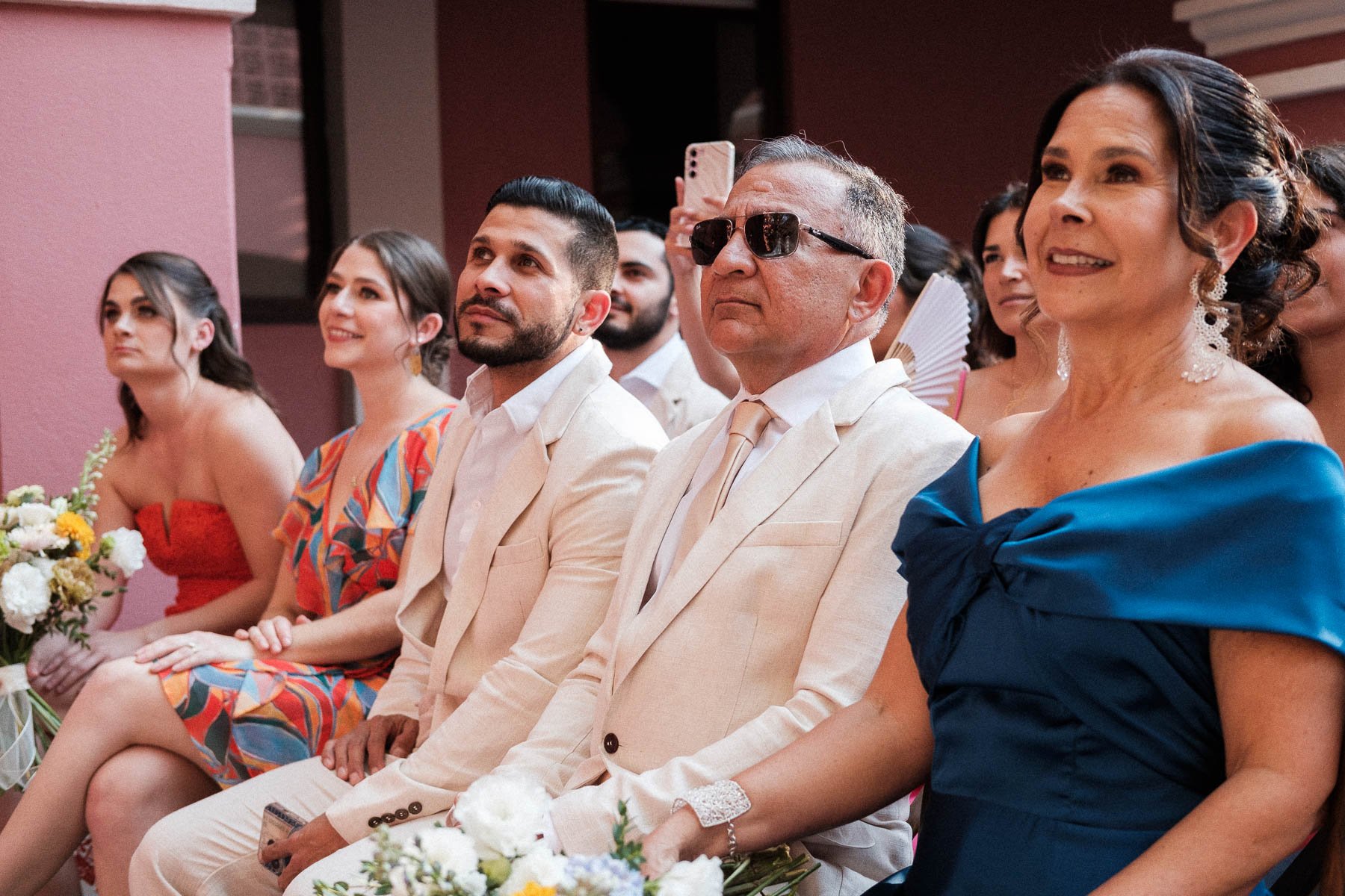Family members moved by heartfelt speeches during the ceremony.