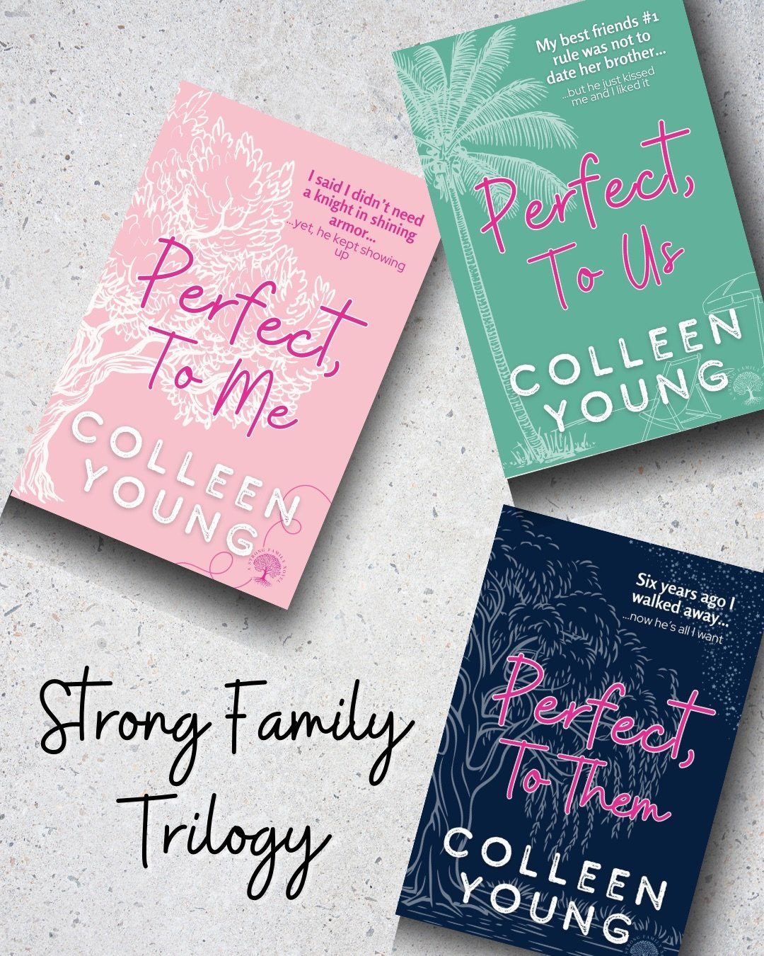 ✨the COMPLETE series ✨ 

I&rsquo;m not crying&hellip; you&rsquo;re crying! 😭 

Which one have you read? #bookstagram #romanceseries #romancebooks