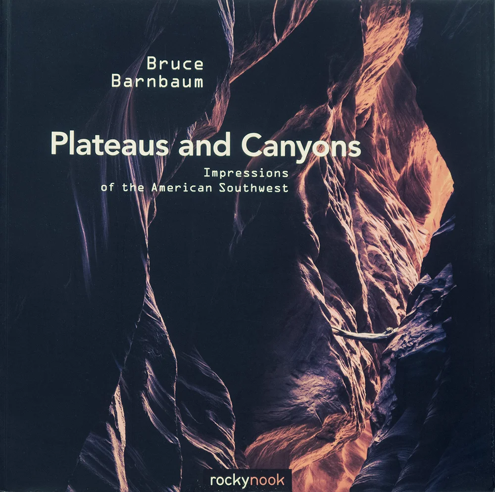 Plateaus and Canyons Color Photography Book Front Cover