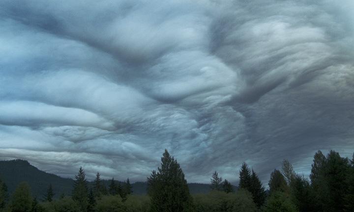 Cloud Panorama, North Cascade Mountains, Washington