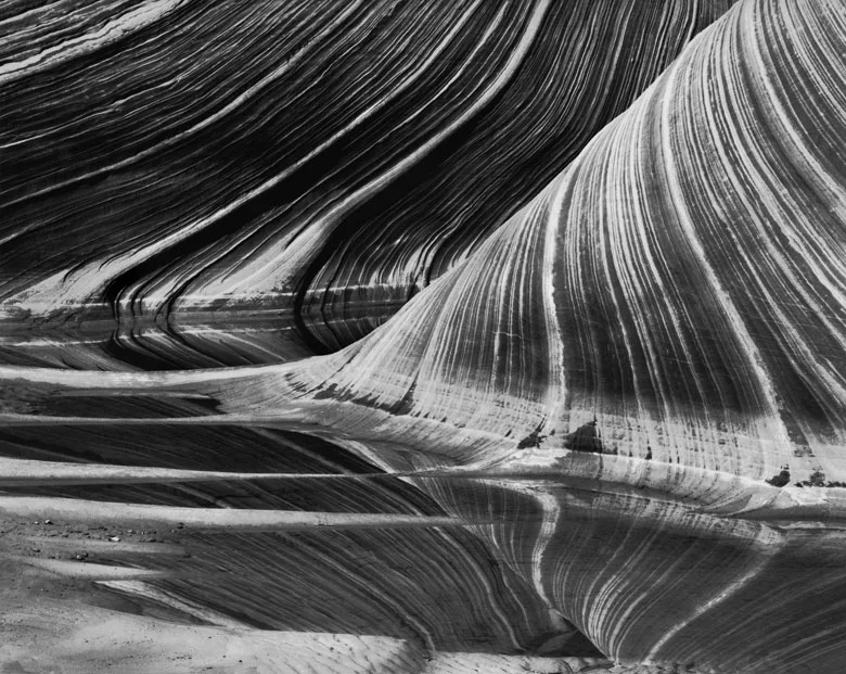 Striations and Reflections, Coyote Buttes
