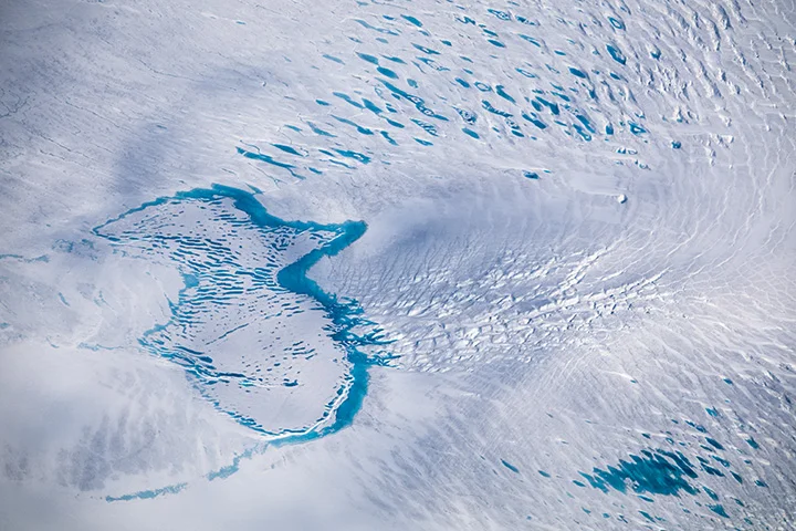Arctic Icefield Melting