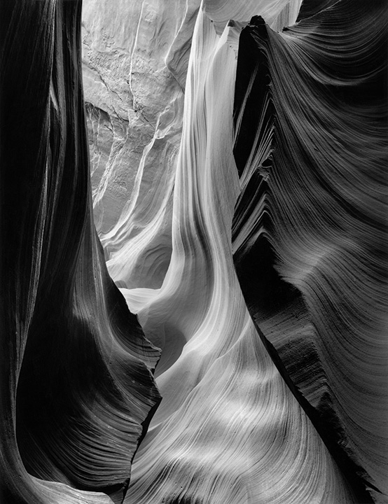 B&amp;W Slit Canyons