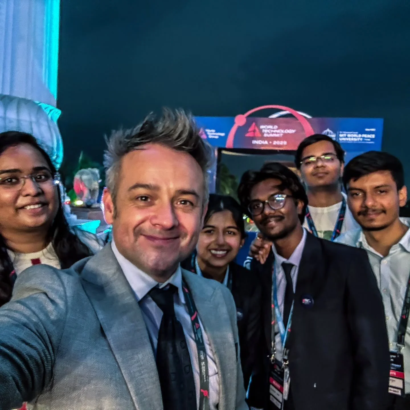 Fantastic to end the day at the @worldtechnologygames Summit with students from @mitwpuofficial such talented and thoughtful people!