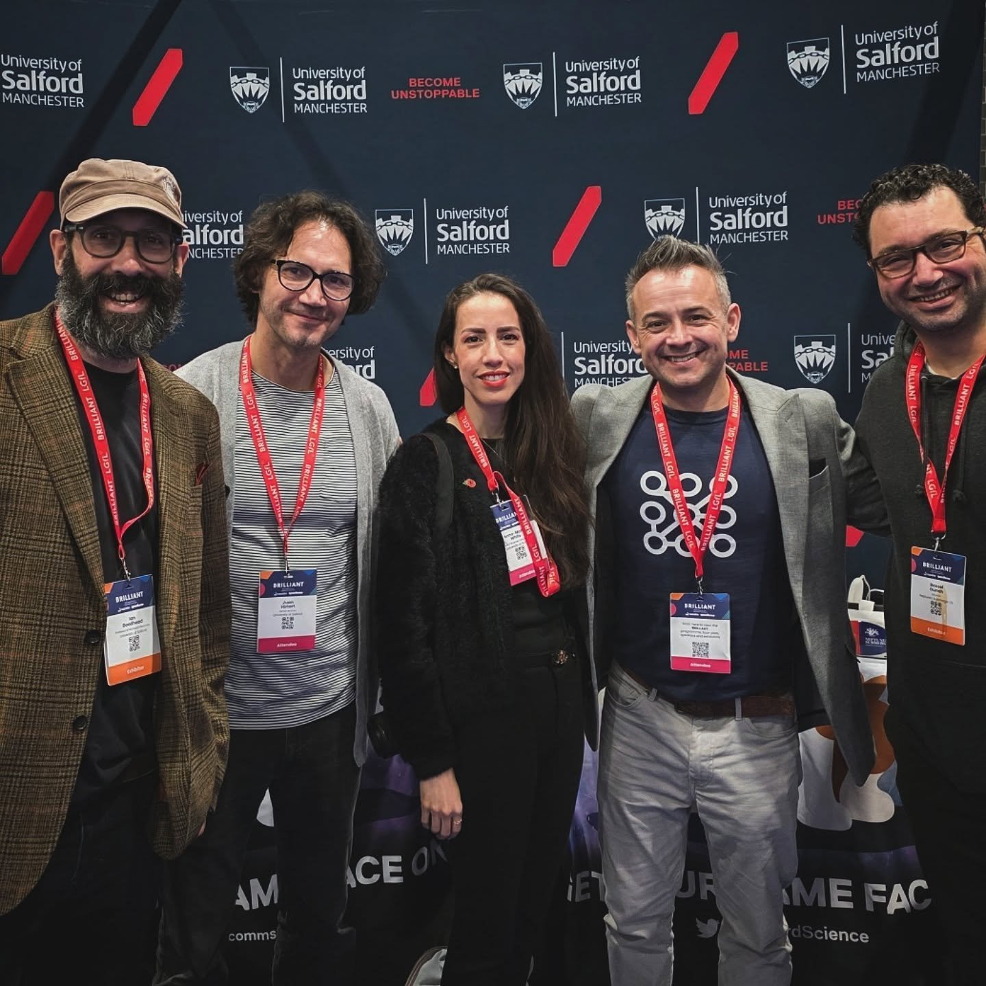 We had a great time at the @brilliantfestival last week, bringing collea from @salforduni and our industry partners to showcase the latest in education technology