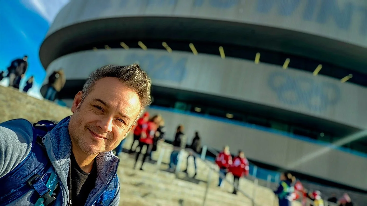 This is the Ice Hockey stadium that has been in the news and, I can confirm, it is ready.  #milanocortina2026