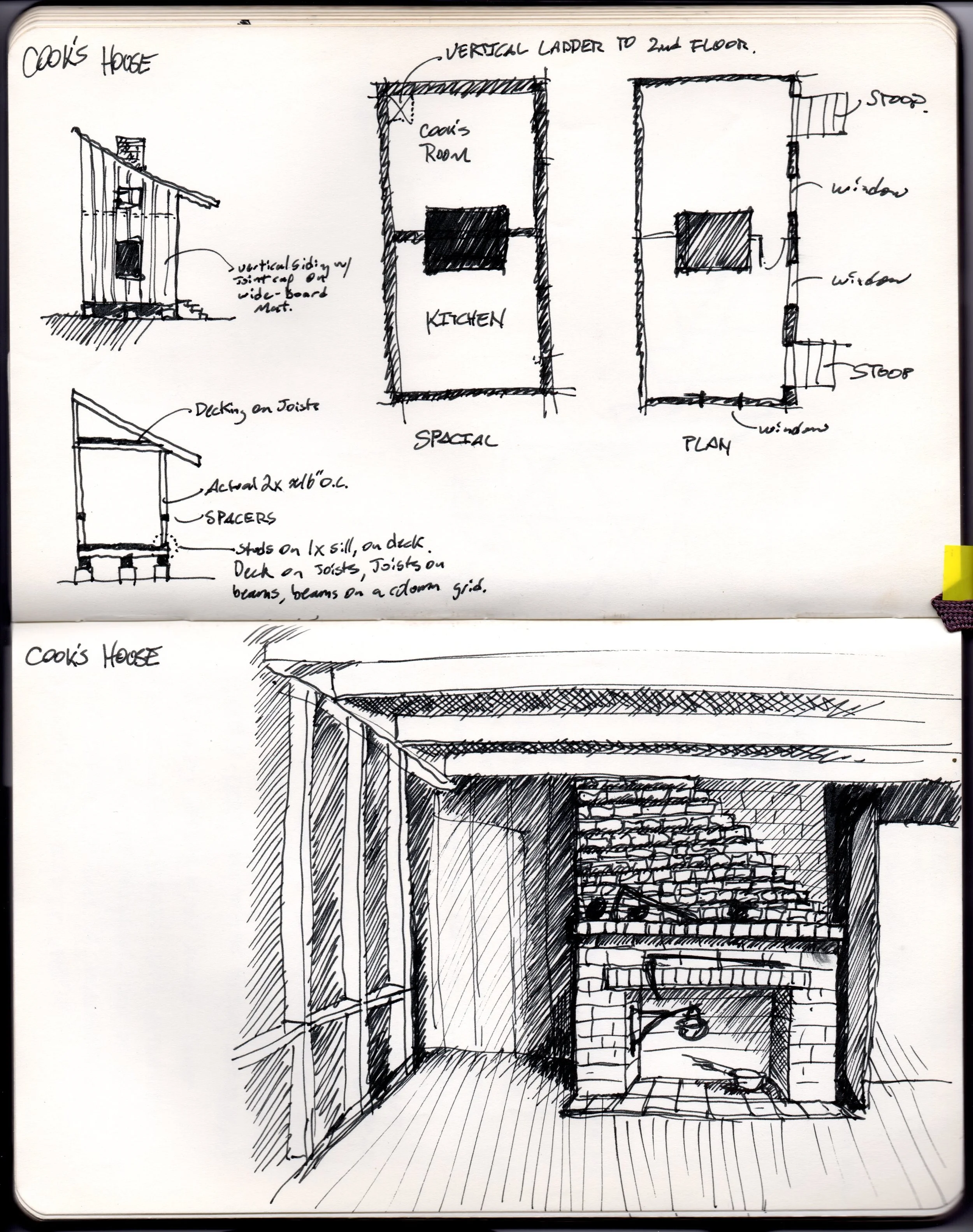 Study Of Bayou St. John House Outbuilding
